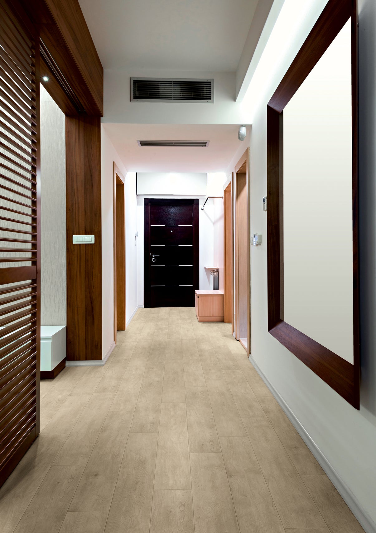 Grey Country Oak - Polyflor Expona Simplay room setting