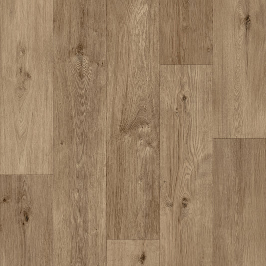 Polyflor Architex PUR Alden Oak 3402 commercial vinyl sheet