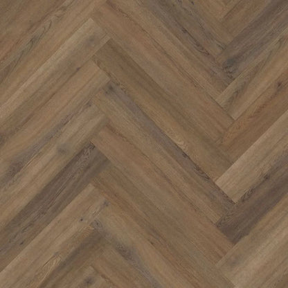 Polyflor Camaro Rigid Core Astoria Oak Herringbone SPC Click | Trade Prices | Free Samples