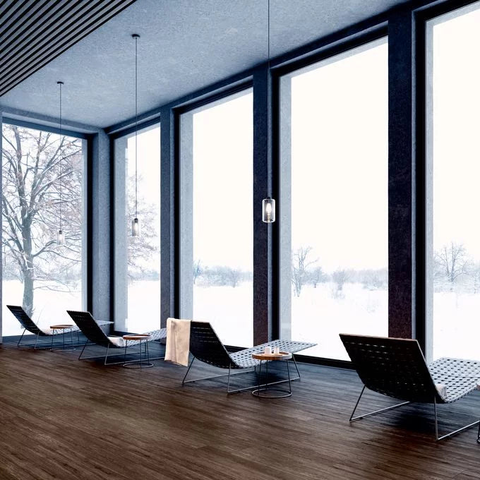 Polyflor Expona Commercial Dark Brushed Oak vinyl flooring