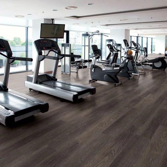 Polyflor Expona Commercial Dark Limed Oak vinyl flooring