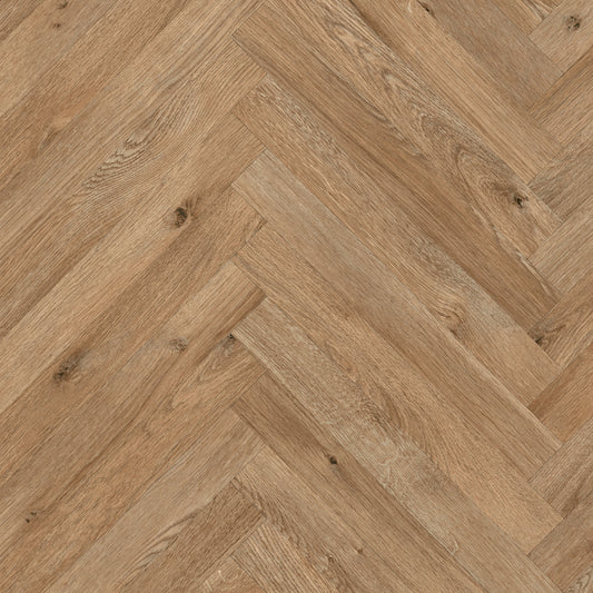 Polyflor Silentflor PUR Serene Oak Parquet 8956 acoustic sheet vinyl
