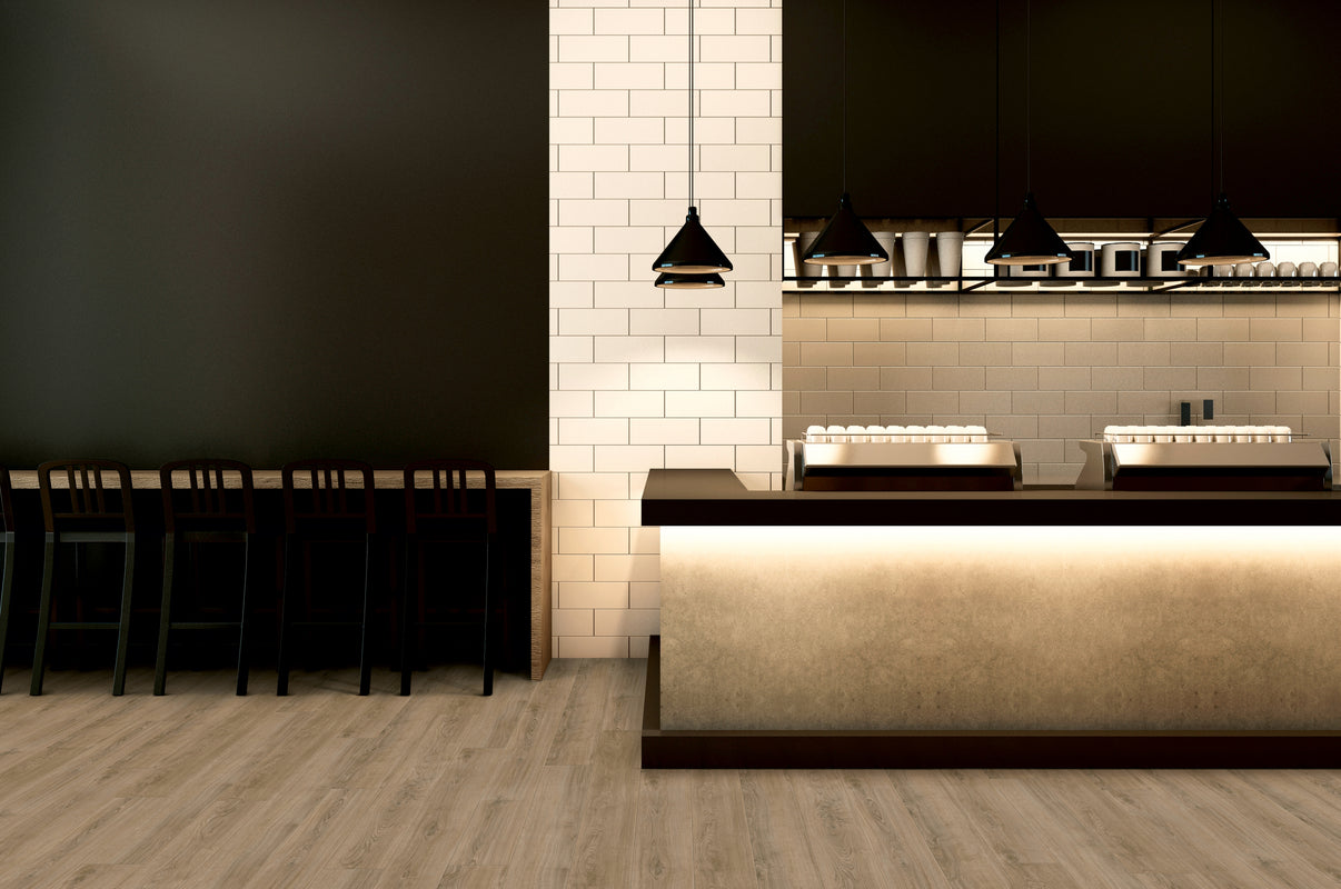Light Classic Oak - Polyflor Expona Simplay room setting