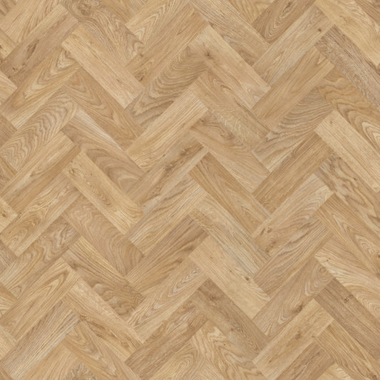 Polyflor Designatex PUR Laurel Oak Parquet 2136 commercial vinyl sheet