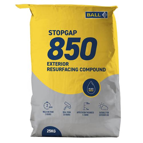 F-Ball Stopgap 850 Exterior Levelling Compound 25kg