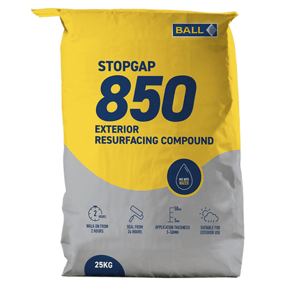 F-Ball Stopgap 850 Exterior Levelling Compound 25kg