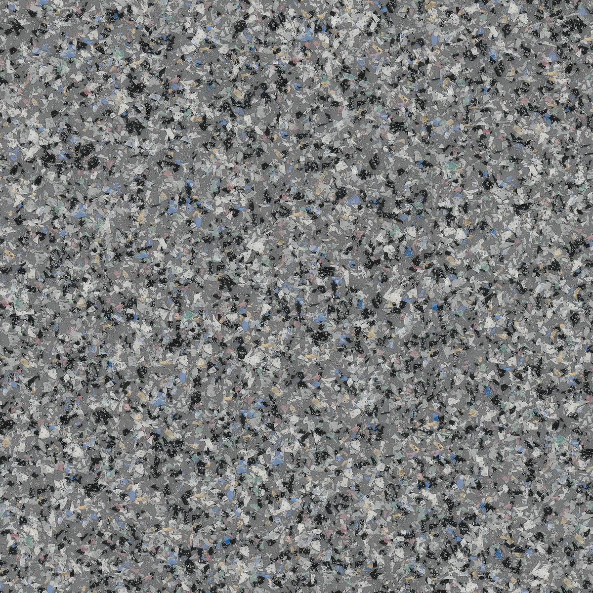 Polyflor Polysafe Mosaic PUR Orient Grey 4135 safety flooring sample