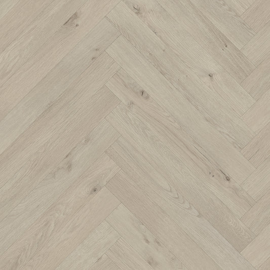 Polyflor Secura PUR Grey Oak Parquet 2168 Safety Flooring | Trade Prices