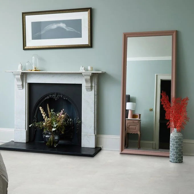 Polyflor Camaro Rigid Core Luna Concrete SPC click LVT sample
