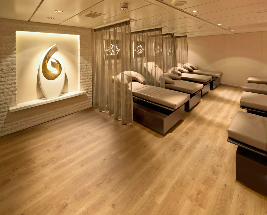 Light Cherry - Polyflor Expona Simplay room setting