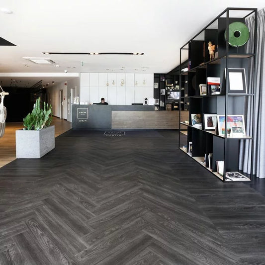 Polyflor Expona Commercial Black Elm Vinyl | Trade Prices | Free Samples