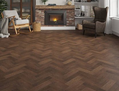 Flooring Wholesale Wood Arden Oak Herringbone Room Image