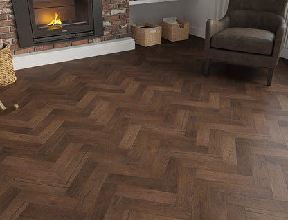 Flooring Wholesale Wood Arden Oak Herringbone Room Image 2