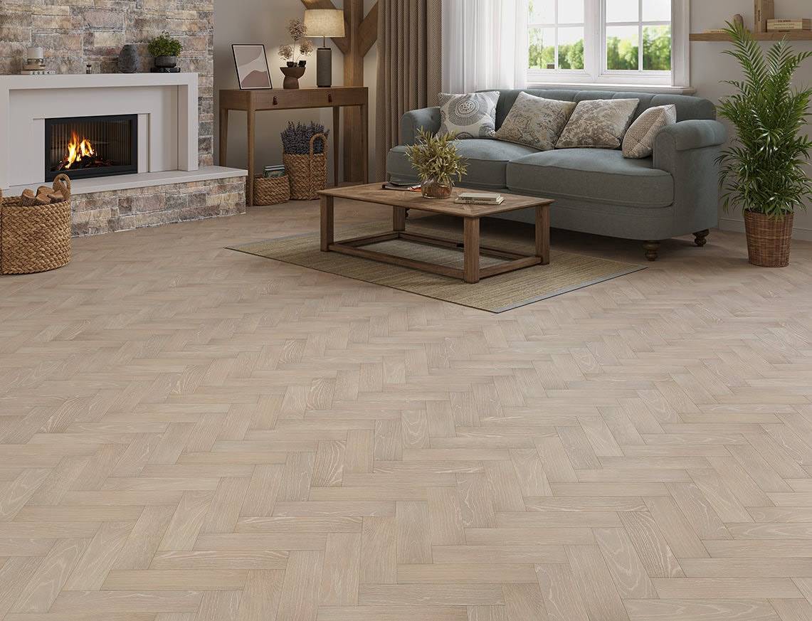 Flooring Wholesale Wood Ennerdale Oak Herringbone Room Image