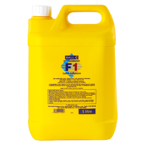 F-Ball Styccobond F1 Latex Adhesive 5L