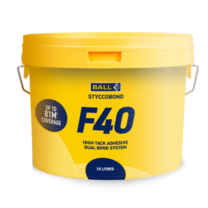 F-Ball Styccobond F40 High Tack Adhesive 15L