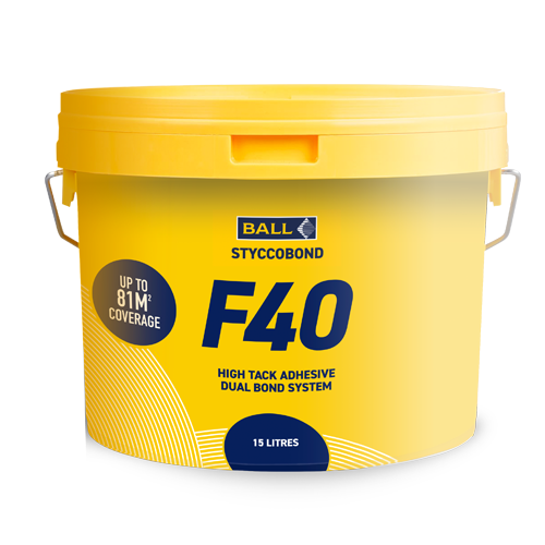 F-Ball Styccobond F40 High Tack Adhesive 15L