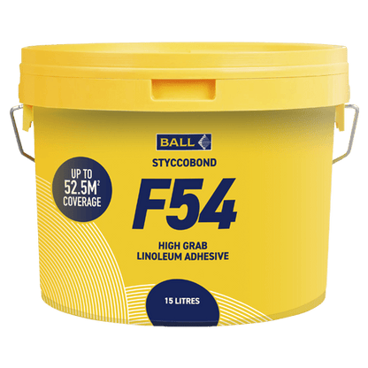 F-Ball Styccobond F54 High Grab Lino Adhesive 15L