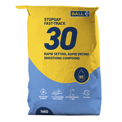 F-Ball Stopgap Fast-Track 30 Levelling Compound 16kg