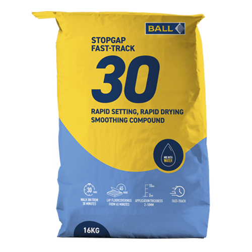 F-Ball Stopgap Fast-Track 30 Levelling Compound 16kg