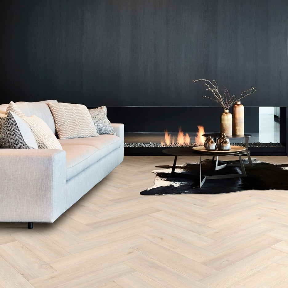 Moduleo Roots Herringbone Galtymore Oak LVT 86218 | Trade Prices