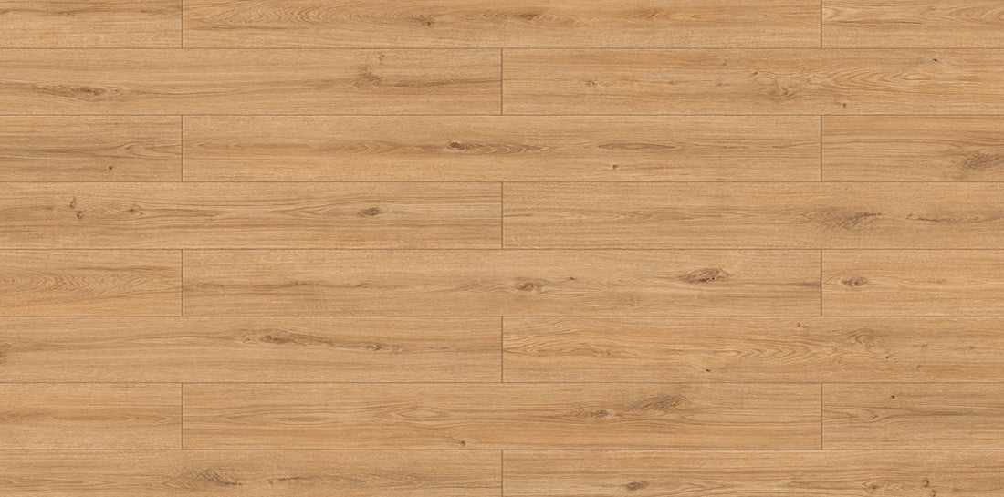 Furlong Uberwood Honey Oak embossed in register, real-wood look Lamina