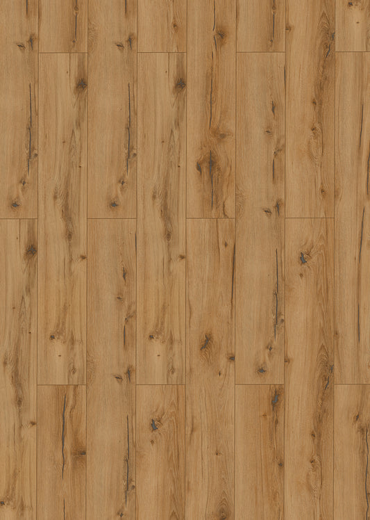 Furlong Uberwood Honey Oak embossed in register, real-wood look Lamina