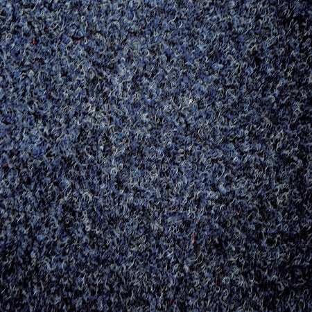 Heckmondwike Wellington Velour Marine carpet tile sample