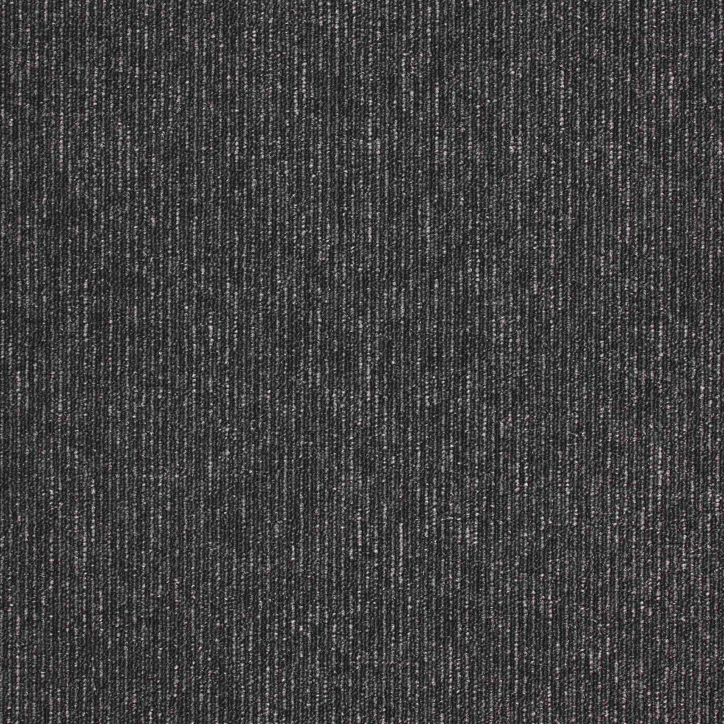 Macaw Stripe Jet / Quartz carpet tile