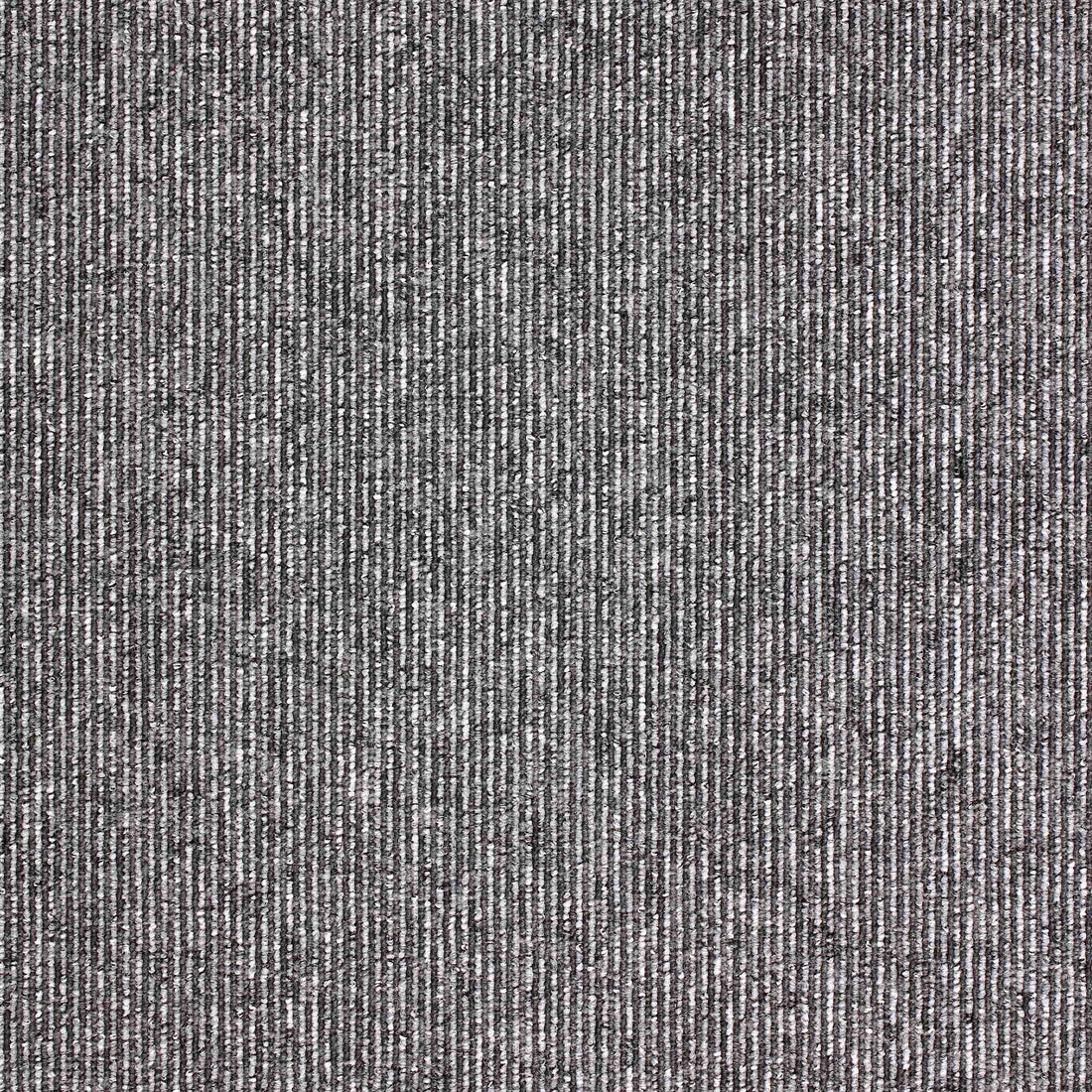 Macaw Stripe Quartz / Pewter carpet tile