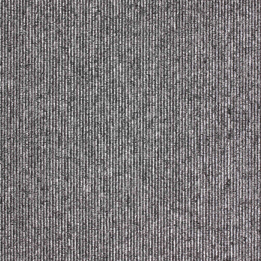 Macaw Stripe Quartz / Pewter carpet tile