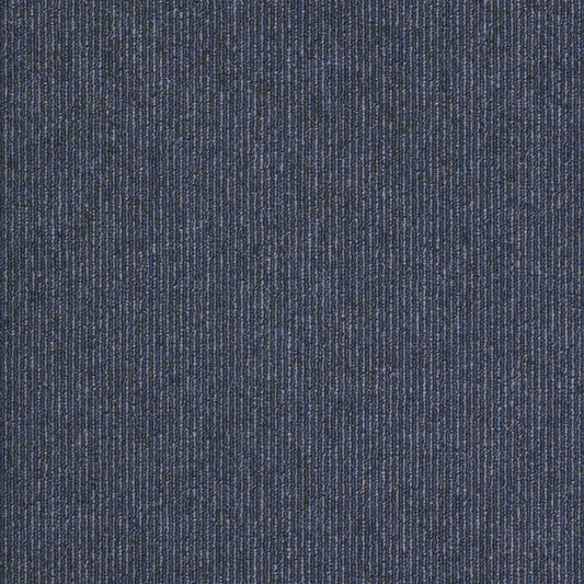 Macaw Stripe Aegean / Sapphire carpet tile