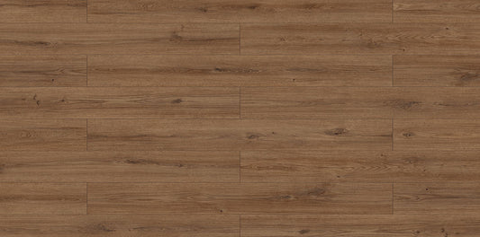 Furlong Uberwood Mid Brown Oak embossed in register, real-wood look La