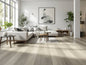 Sussex Range Autograph Birchwood LVT flooring showing authentic light wood grain pattern and natural birch tones