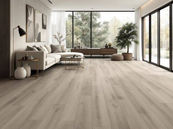 Hazel Oak Impression LVT 2.5mm 0.55mm wear glue-down mid-tone sample