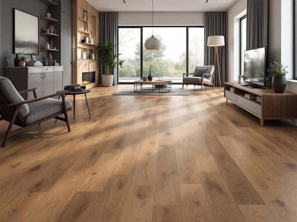 Reclaimed Oak Impression LVT 2.5mm 0.55mm wear glue-down dark wood sample