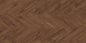 Furlong Manor Oak Chocolate Brown Laminate Herringbone 131x643mm