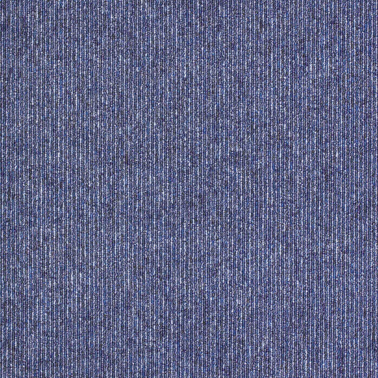 Sirocco Stripe Blue Candy carpet tile