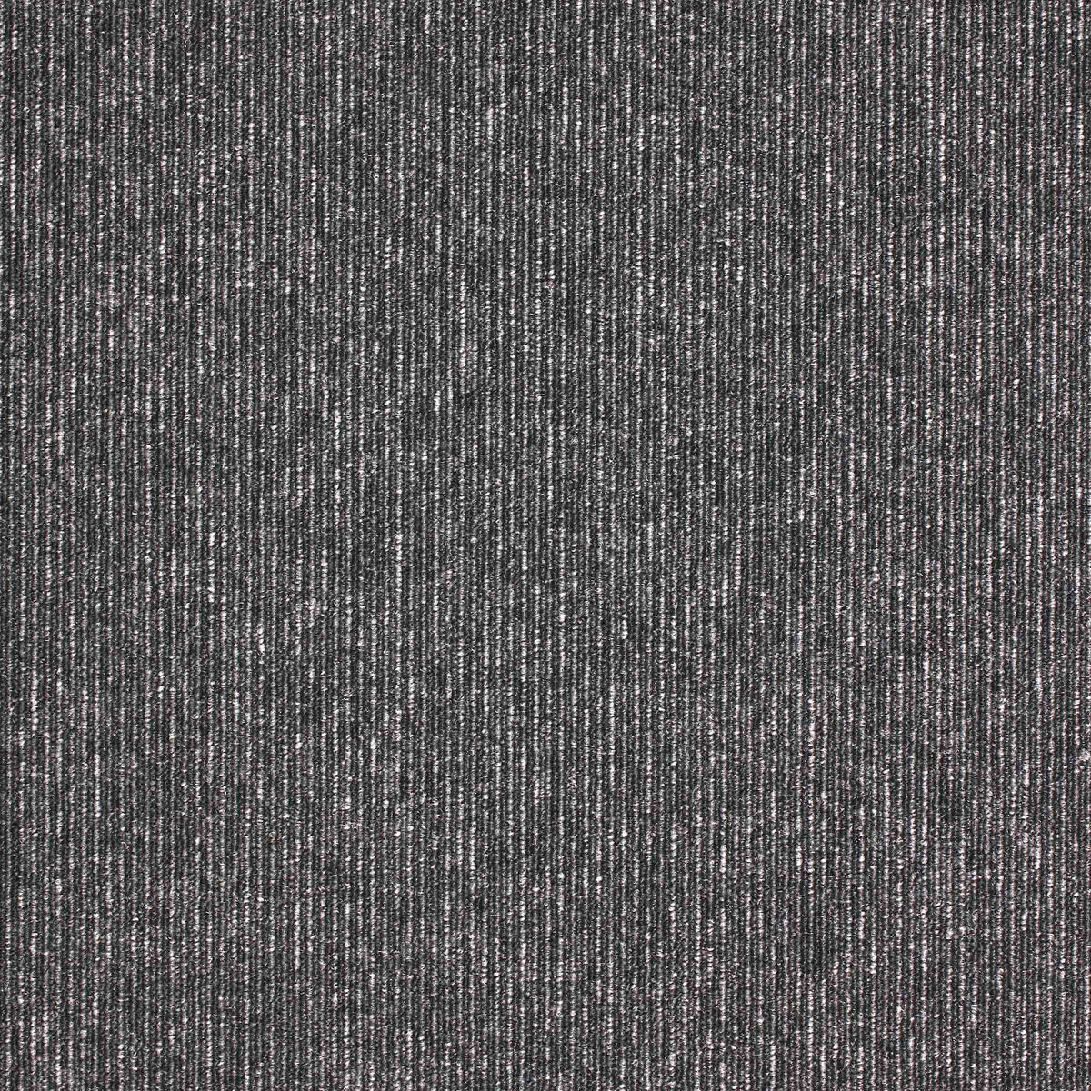 Sirocco Stripe Liquorice carpet tile