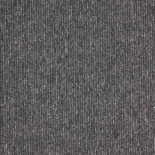 Sirocco Stripe Liquorice carpet tile