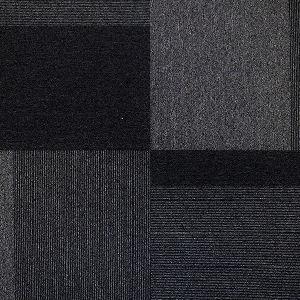 Total Contrast Palladium Sky carpet tile