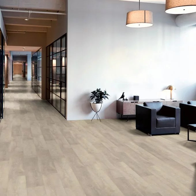 Polyflor Expona Commercial Everest Oak vinyl flooring sample