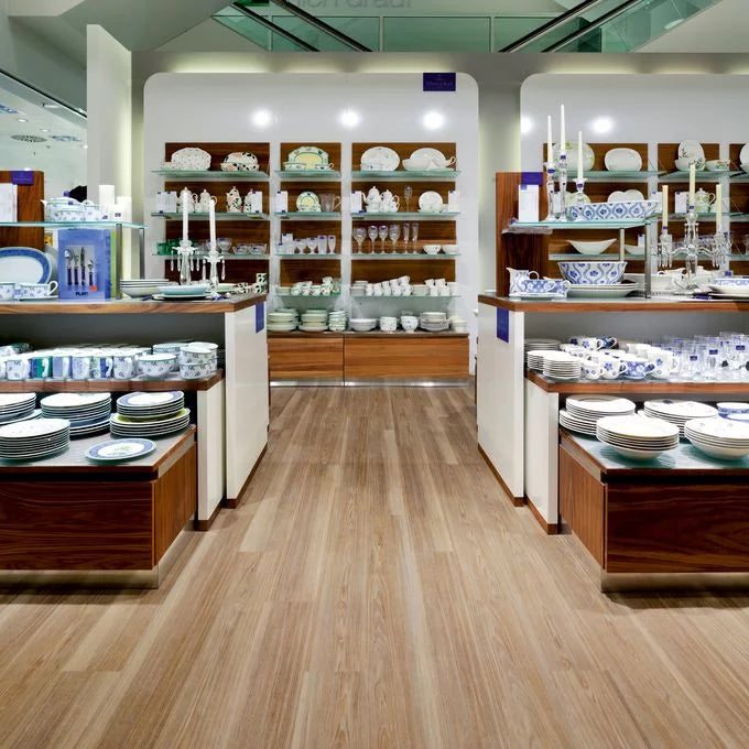 Polyflor Expona Commercial Honey Ash vinyl flooring