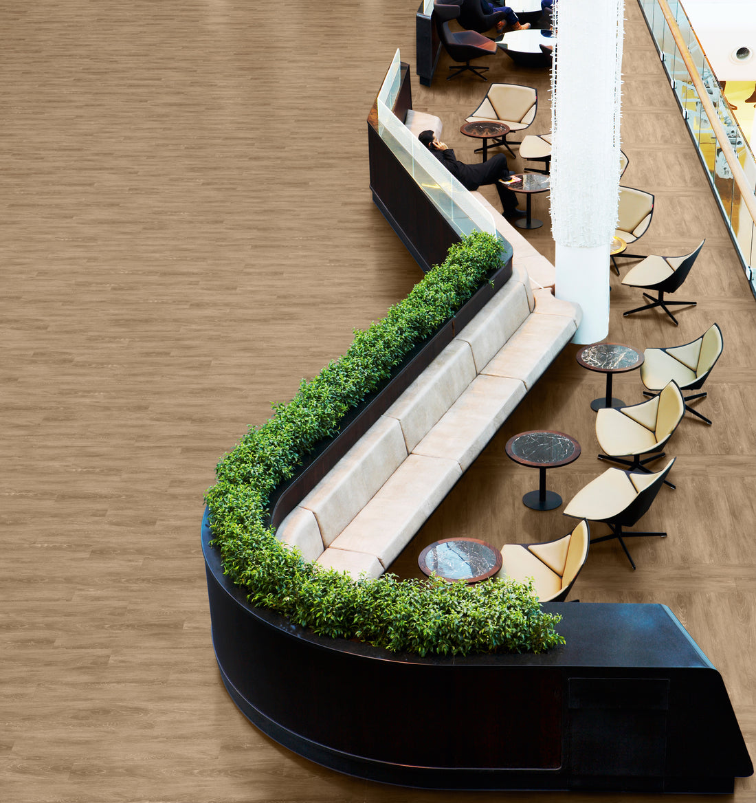 Natural Ash - Polyflor Expona Simplay room setting