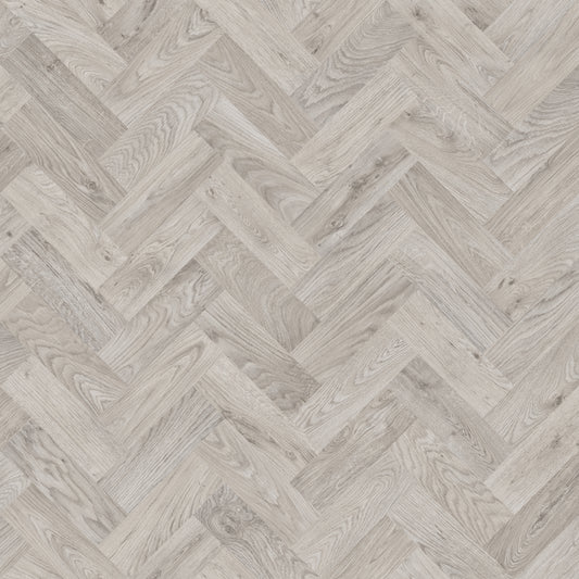 Polyflor Polysafe Wood fx Acoustix PUR Parish Oak Parquet 3398 Safety Flooring | Trade Prices