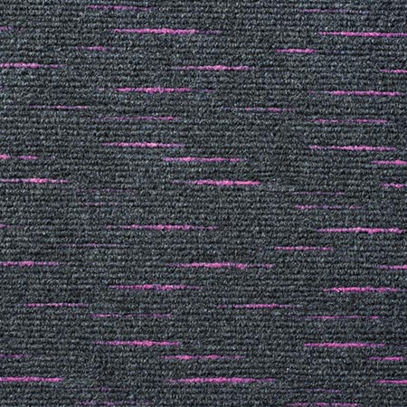 Heckmondwike Array Magenta carpet tile
