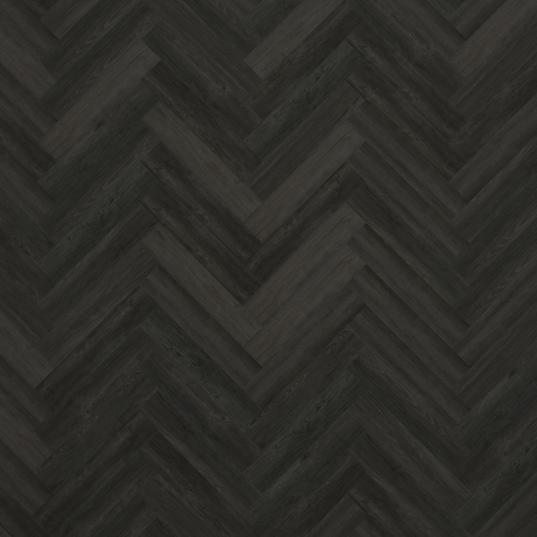 Antigua Charcoal Oak Herringbone LVT 2.5mm 0.55mm Dry-Back Parquet | Attraction