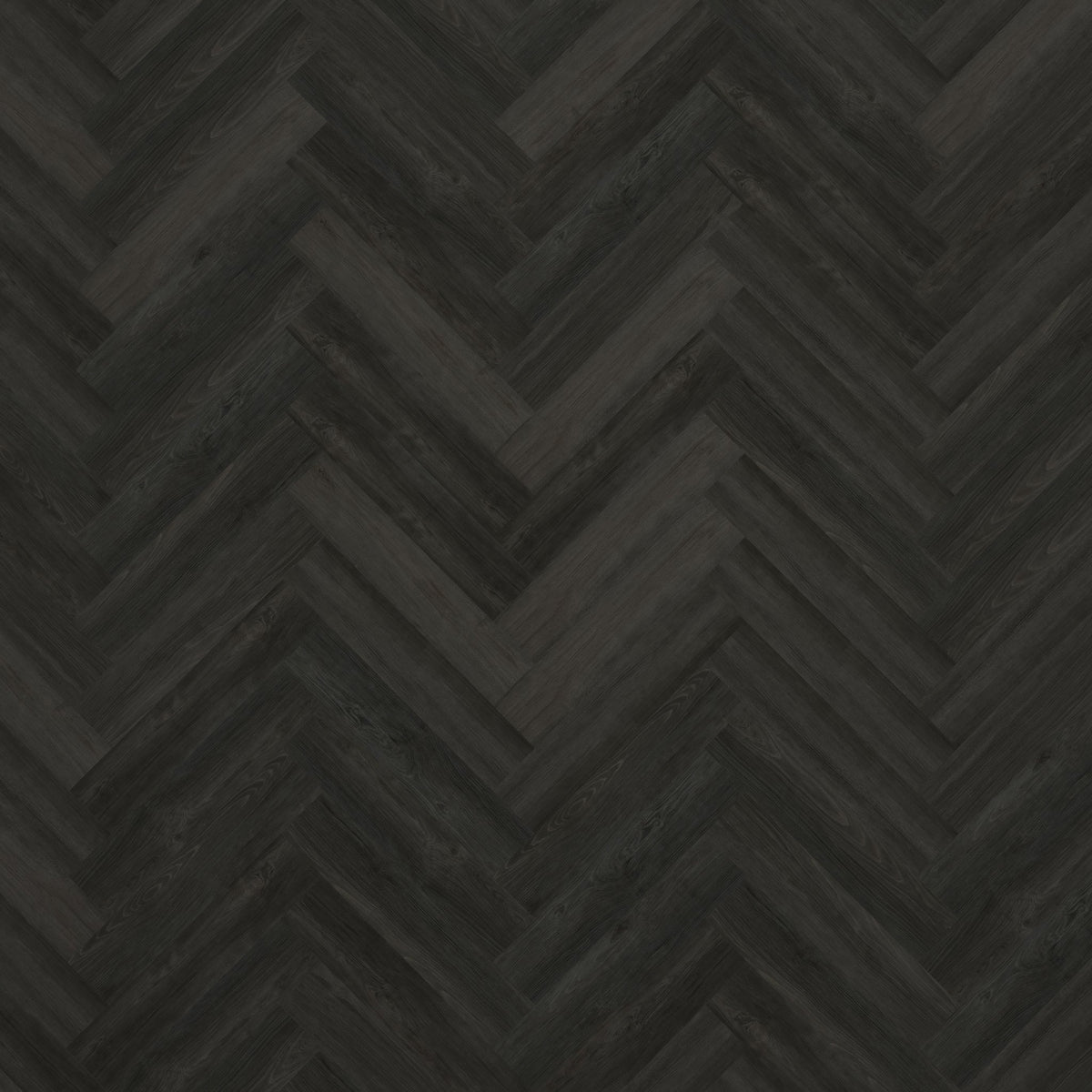 Antigua Charcoal Oak Herringbone LVT 2.5mm 0.55mm Dry-Back Parquet | Attraction