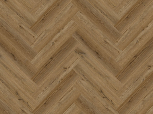 Antique Oak Herringbone LVT 2.5mm 0.55mm Dry-Back Parquet | Attraction