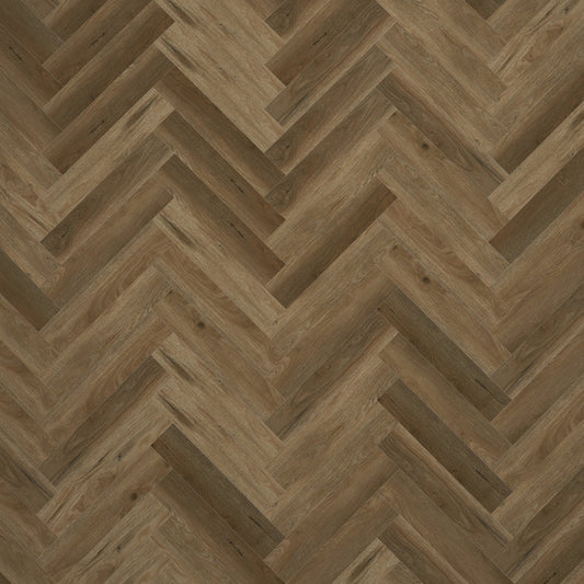 English Oak Herringbone LVT 2.5mm 0.55mm Dry-Back Parquet | Attraction